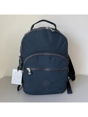 Kipling Seoul Small Tablet Backpack in Dark Blue NWT